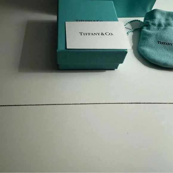 authentic Return to Tiffany® heart tag pendant in sterling silver, small